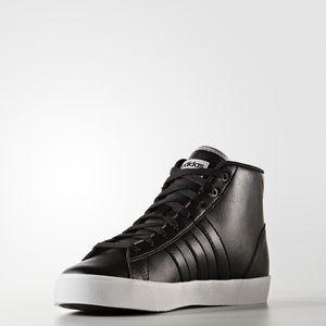 Authentic Adidas High Top Black Cloudfoam Sneaker
